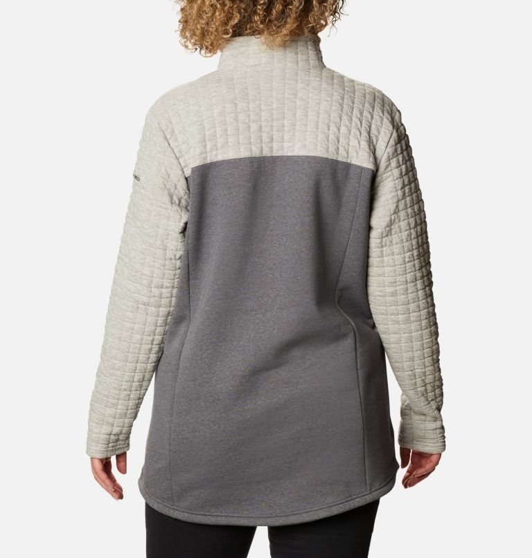 Women's Columbia Sunday Summit II Tunic Sweatshirts Grey | Plus Size CA-ZC45A
